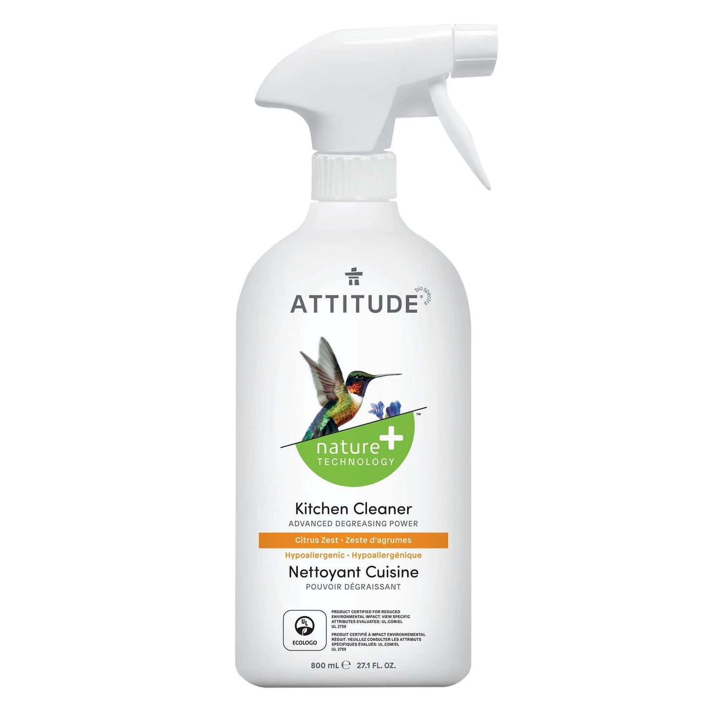 Attitude Kitchen Cleaner Citrus 800ml