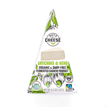 Load image into Gallery viewer, Nuts For Cheese Artichoke and Herb Dairy-Free Cheese 120g
