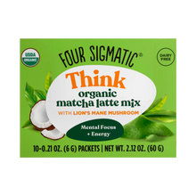 Load image into Gallery viewer, Four Sigmatic Lions Mane Matcha Latte 10 Sachets
