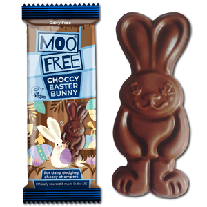 Moo Free Mini Dairy Free Easter Bunny Chocolate Bar 35g