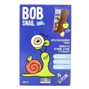 Bob Snail Apple Pear Blueberry Stripes 84g