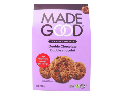 Made Good Double Chocolate Crunchy Cookies 200g