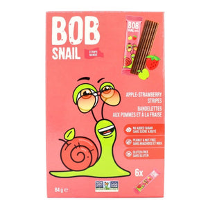 Bob Snail Apple Strawberry Stripes 84g