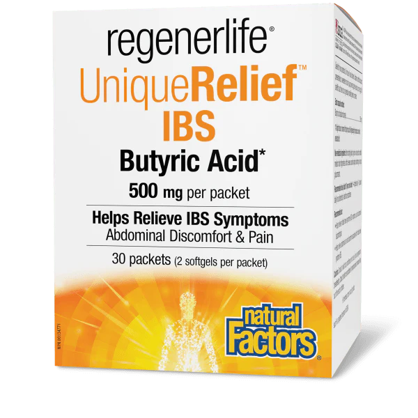 NF UniqueRelief IBS Butyric Acid 500mg 30pack