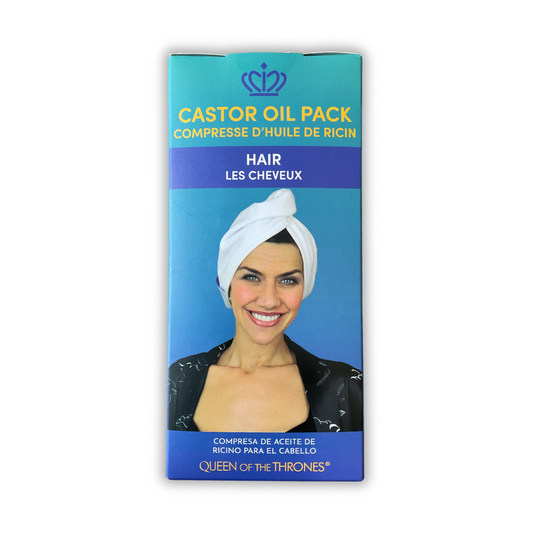 Queen Of The Thrones Castor Oil Hair wrap