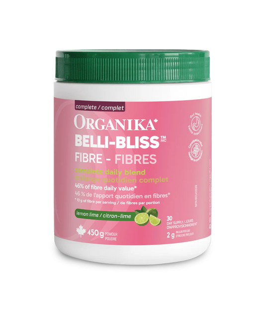 Organika Belli Bliss Complete Fibre Lemon Lime 450g