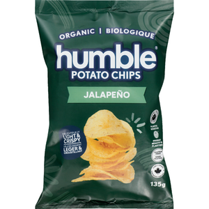 Humble Potato Company Org Jalapeno Potato Chips 135g