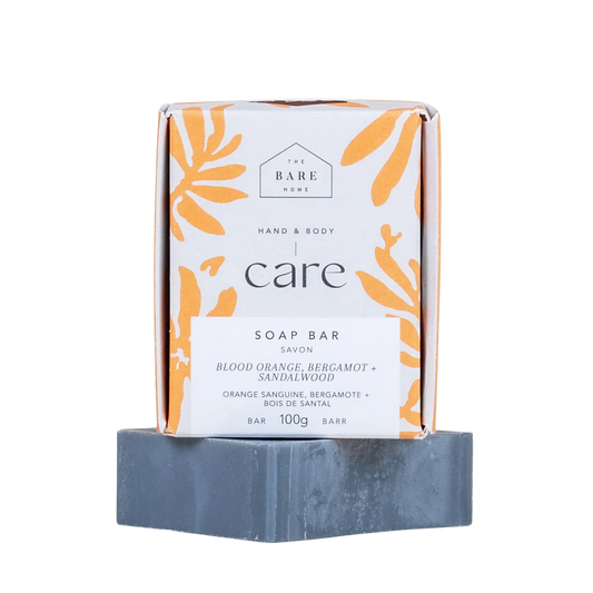 The Bare Home Hand And Body Bar Soap Blood Orange Bergamot And Sandalwood 100g