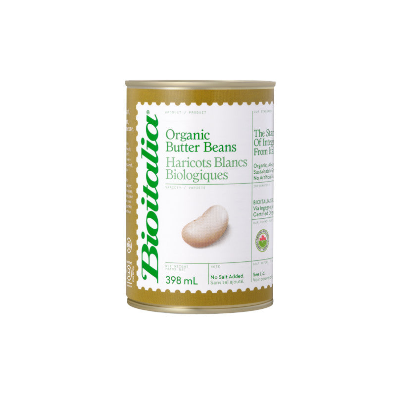 BioItalia Organic Butter Beans 398ml