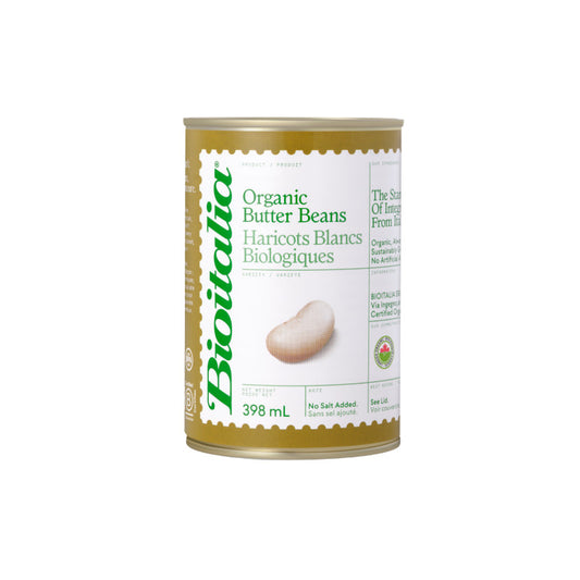 BioItalia Organic Butter Beans 398ml