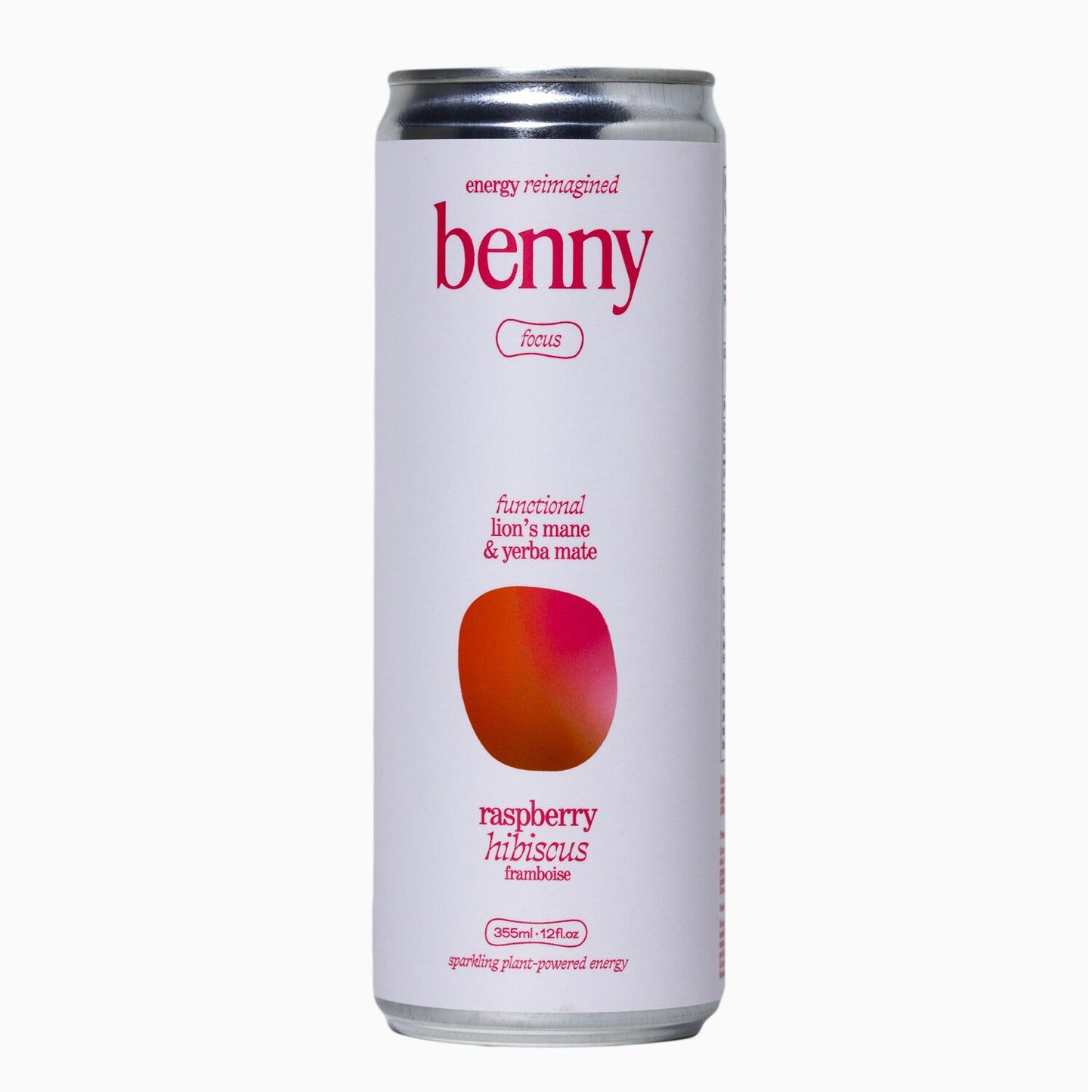 Benny Raspberry Hibiscus Focus Energy Drink 355ml