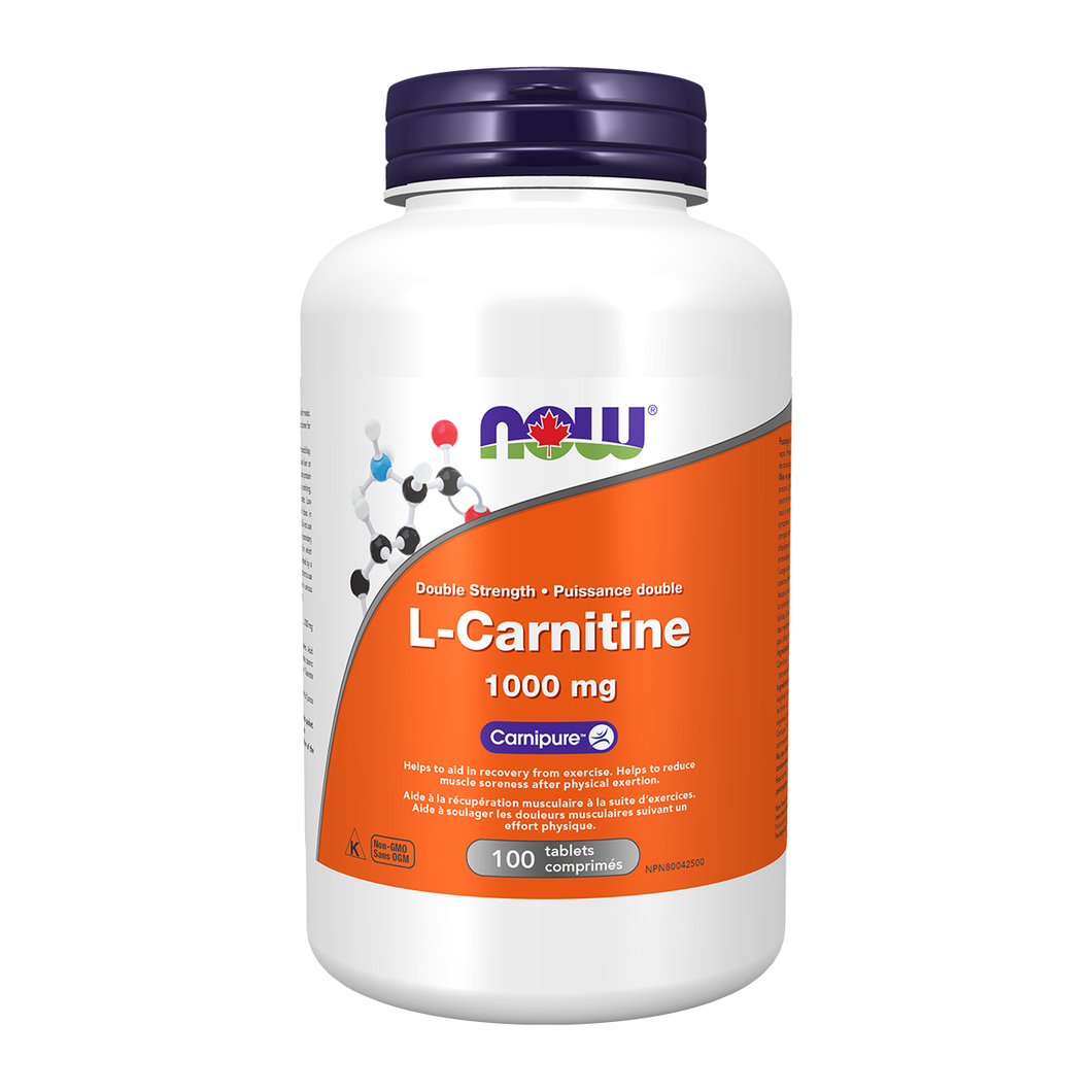 NOW L-Carnitine 1000mg 100 tab