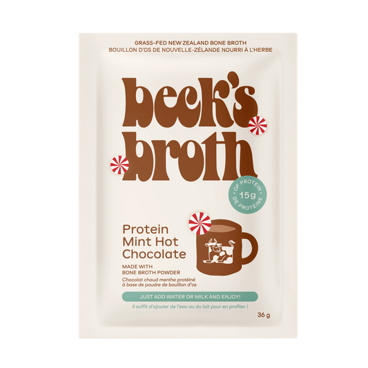 Beck's Broth Protein Mint Hot Chocolate 5pk