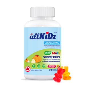 AllKidz Naturals Multi Gummy Bears Vegetarian 90 gummies