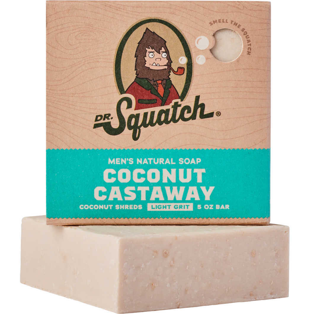 Dr. Squatch Coconut Castaway Soap 141g