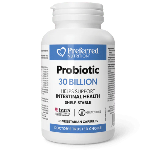 Preferred Nutrition Probiotic 30 Billion Probiotic 30cap