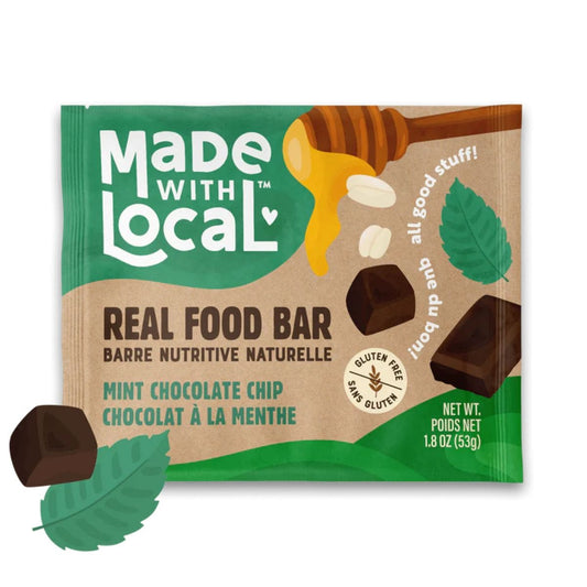 Made With Local Mint Chocolate Chip Bar 53g