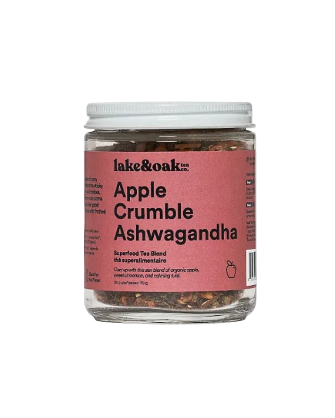 Lake and Oak Apple Crumble Ashwagandha Blend 24 servings