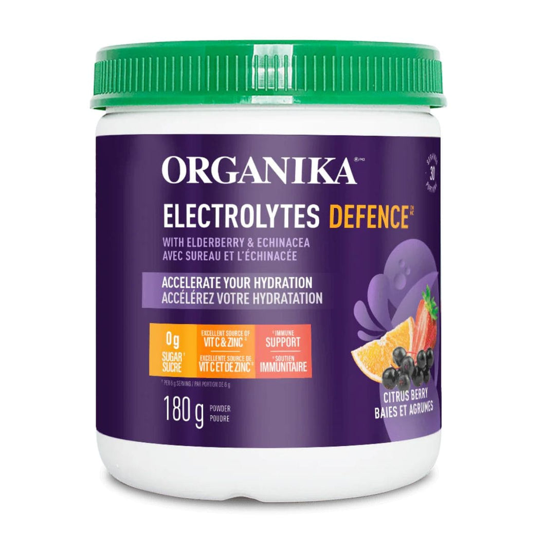 Organika Electrolytes Defence Elderberry 180g