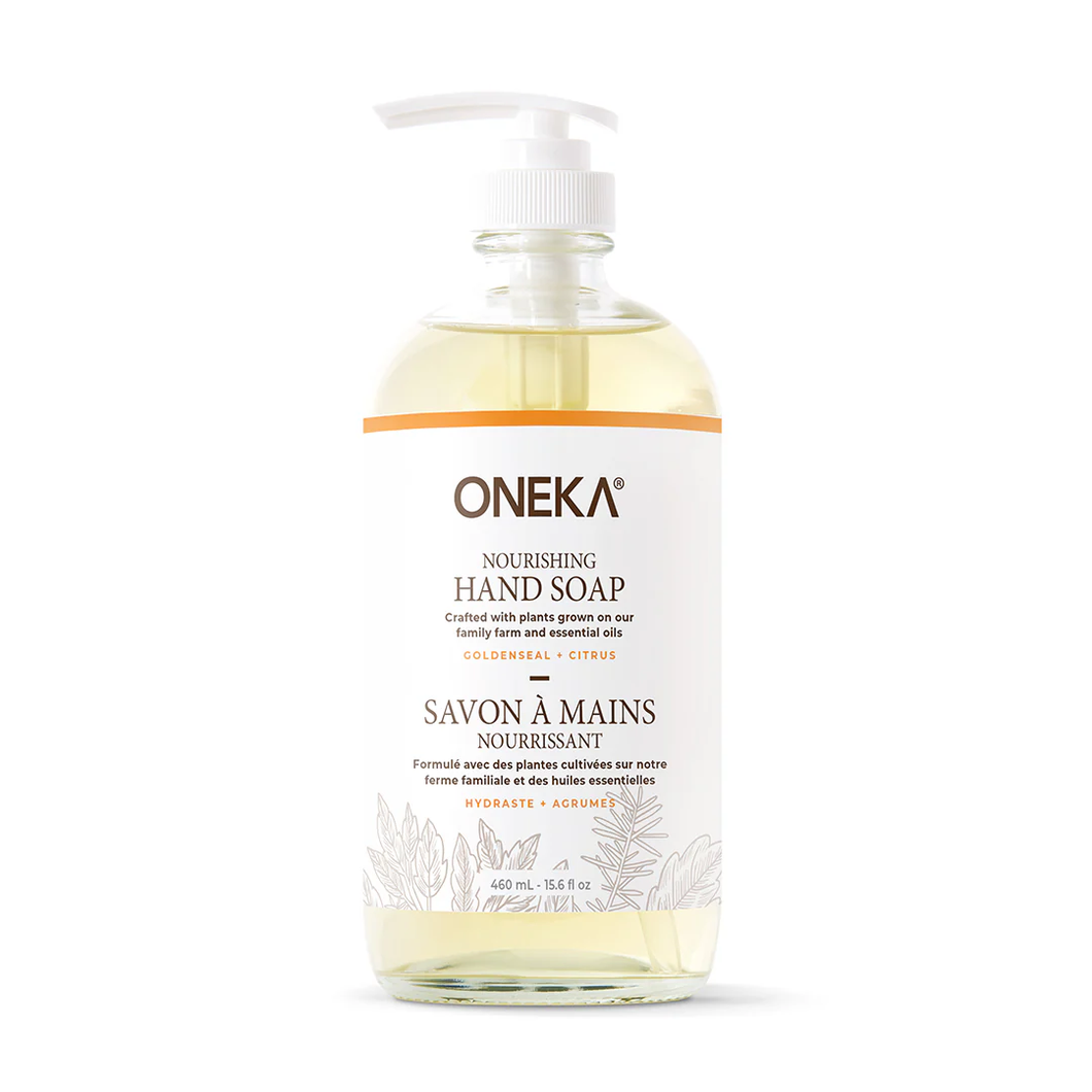 Oneka Goldenseal Citrus Hand Soap 475ml