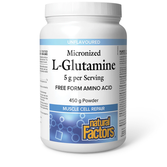 Natural Factors L-Glutamine 5g 450g