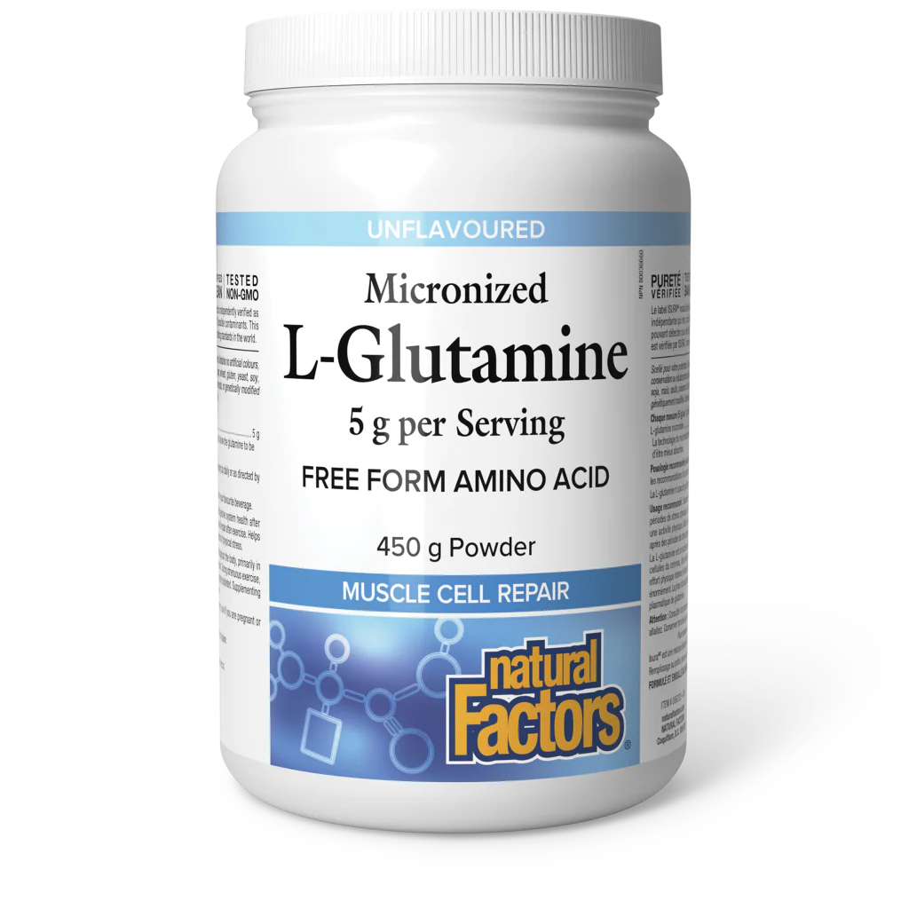 Natural Factors L-Glutamine 5g 450g