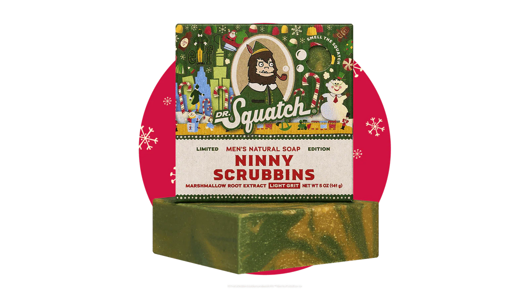 Dr Squatch Ninny Scrubbins Bar Soap 141g