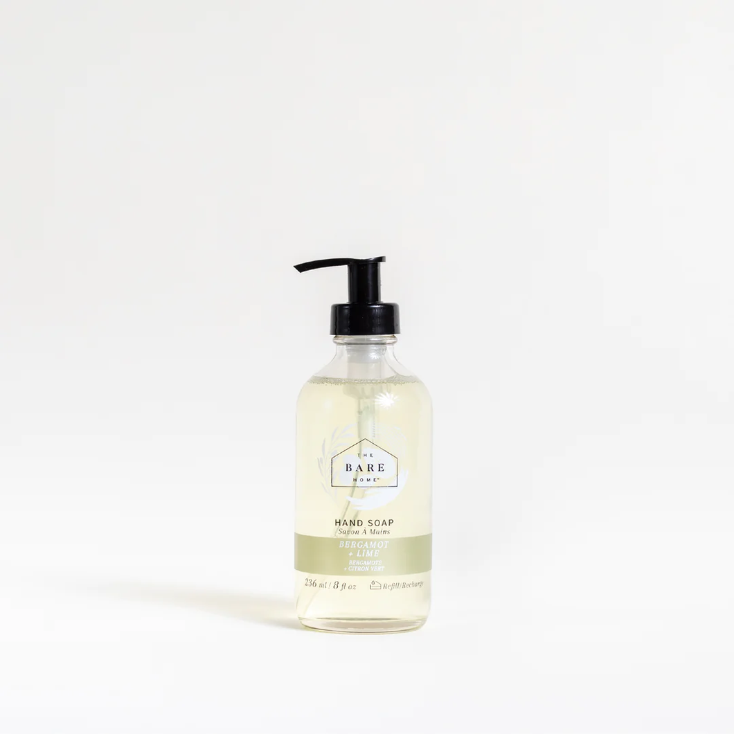 The Bare Home Hand Soap Bergamot Lime 236ml