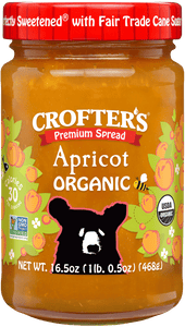 Crofter's Org Just Fruit Apricot Spread 235ml