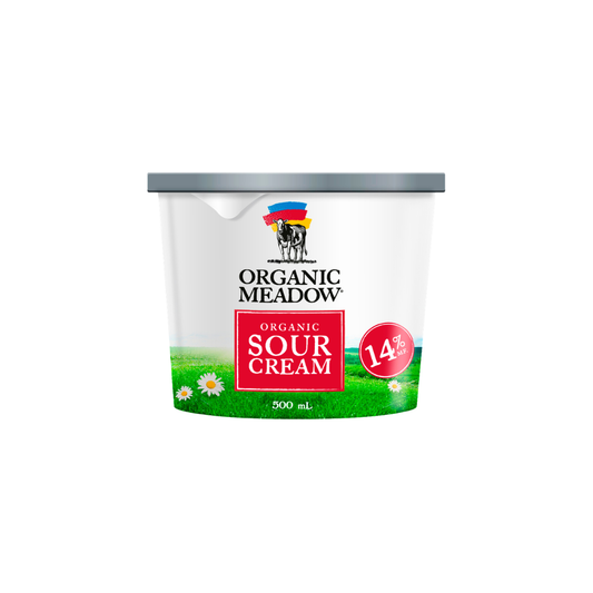 Rolling Meadows 14% Grass Fed Sour Cream 500g