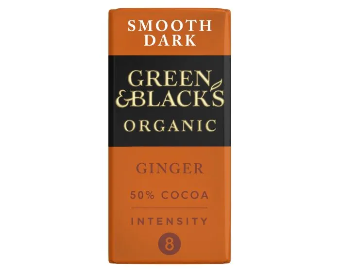 Green & Black's Organic Ginger Dark Chocolate 90g