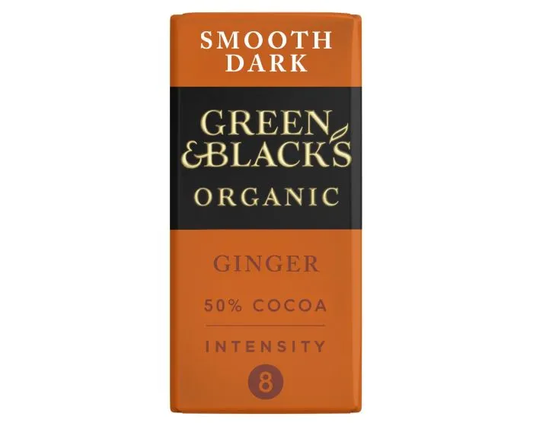 Green & Black's Organic Ginger Dark Chocolate 90g