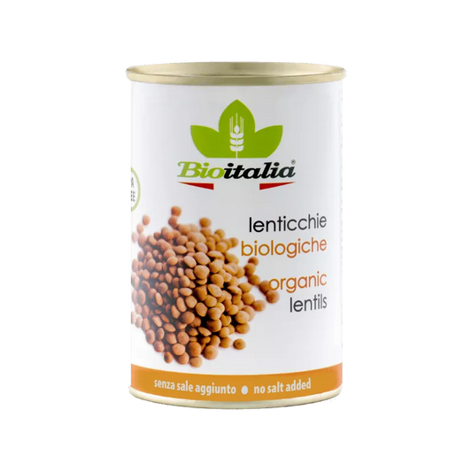 Bioitalia Organic Lentils No Salt Added 398ml