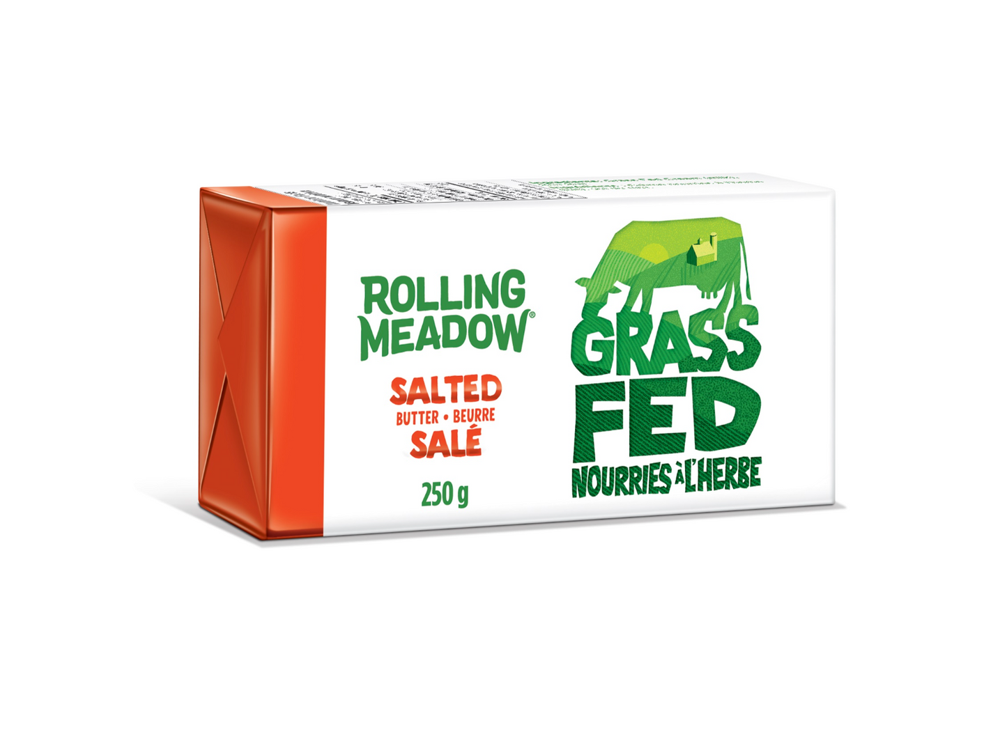 Rolling Meadows Salted Grass Fed Butter 250g