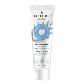 Attitude Fluoride Free Whitening Toothpaste 120g