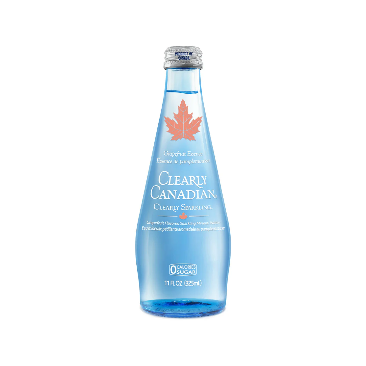 Clearly Canadian Sparkling Water Grapefruit Essence 325ml