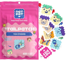 Load image into Gallery viewer, NatPat Trail Patch Kids Tick Repellent Stickers 24 pack
