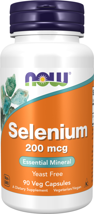 NOW Selenium Yeast Free 200mcg 90vcaps