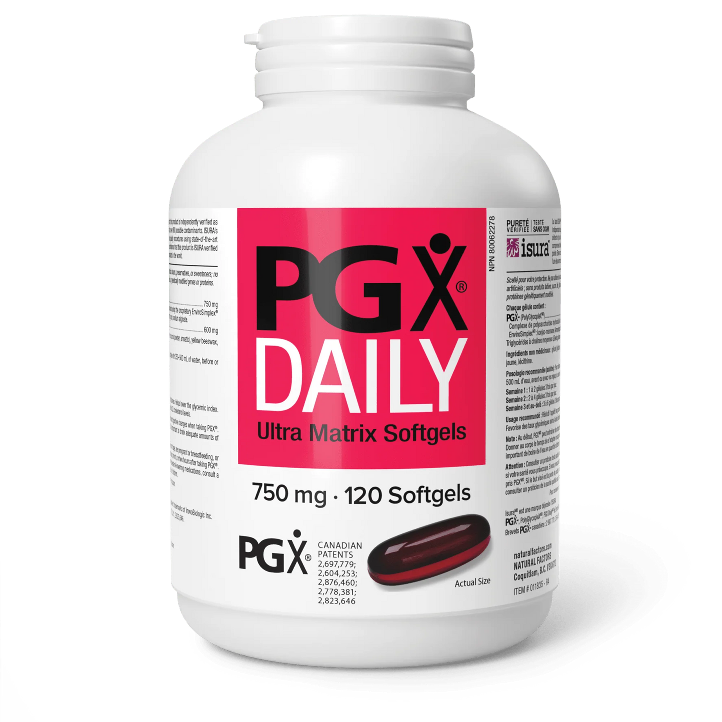 PGx Daily Matrix 750mg 120gels