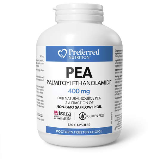 Preferred Nutrition PEA 400mg 120 Capsules