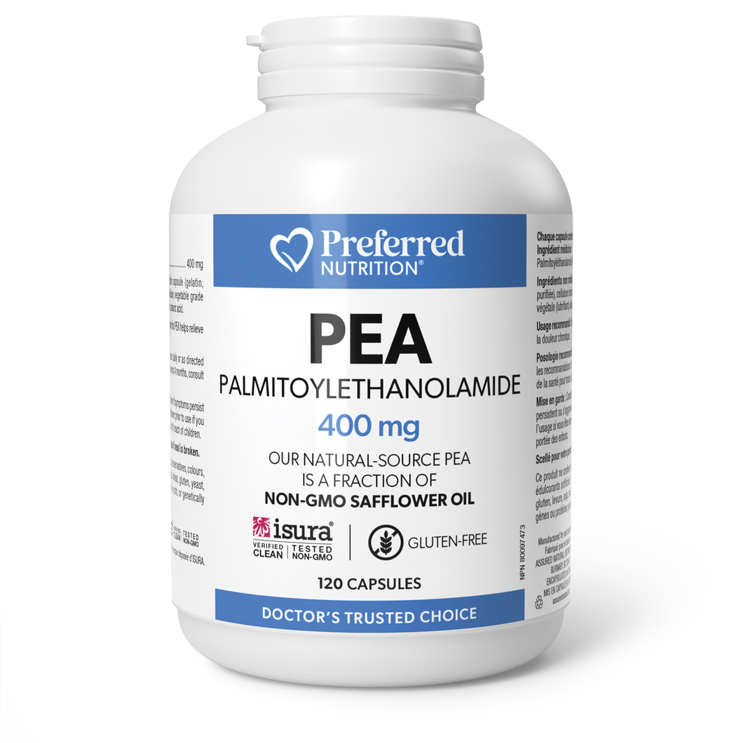 Preferred Nutrition PEA 400mg 120 Capsules