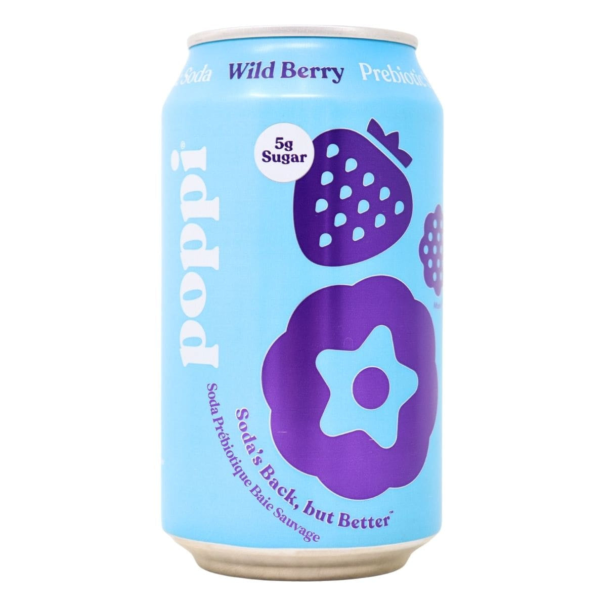 Poppi Wild Berry 355ml