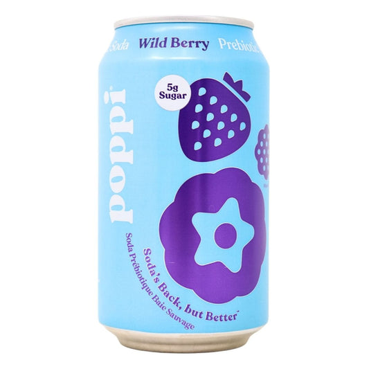 Poppi Wild Berry 355ml