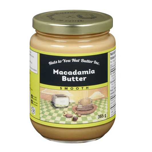 Nuts to You Macadamia Butter Smooth 365g