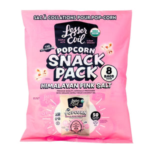 Lesser Evil Himalayan Pink Popcorn Snack 8 pk