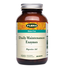 Load image into Gallery viewer, Flora Daily Maintenance Enzyme 120 veg capsules
