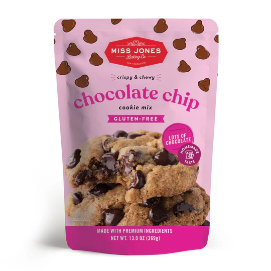 Miss Jones Gluten Free Chocolate Chip Cookie Mix 369g
