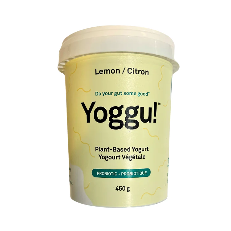 Yoggu Dairy Free Yogurt Lemon 450g