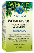 Load image into Gallery viewer, Whole Earth &amp; Sea Women's 50 Plus Multivitamin 120 Tablets

