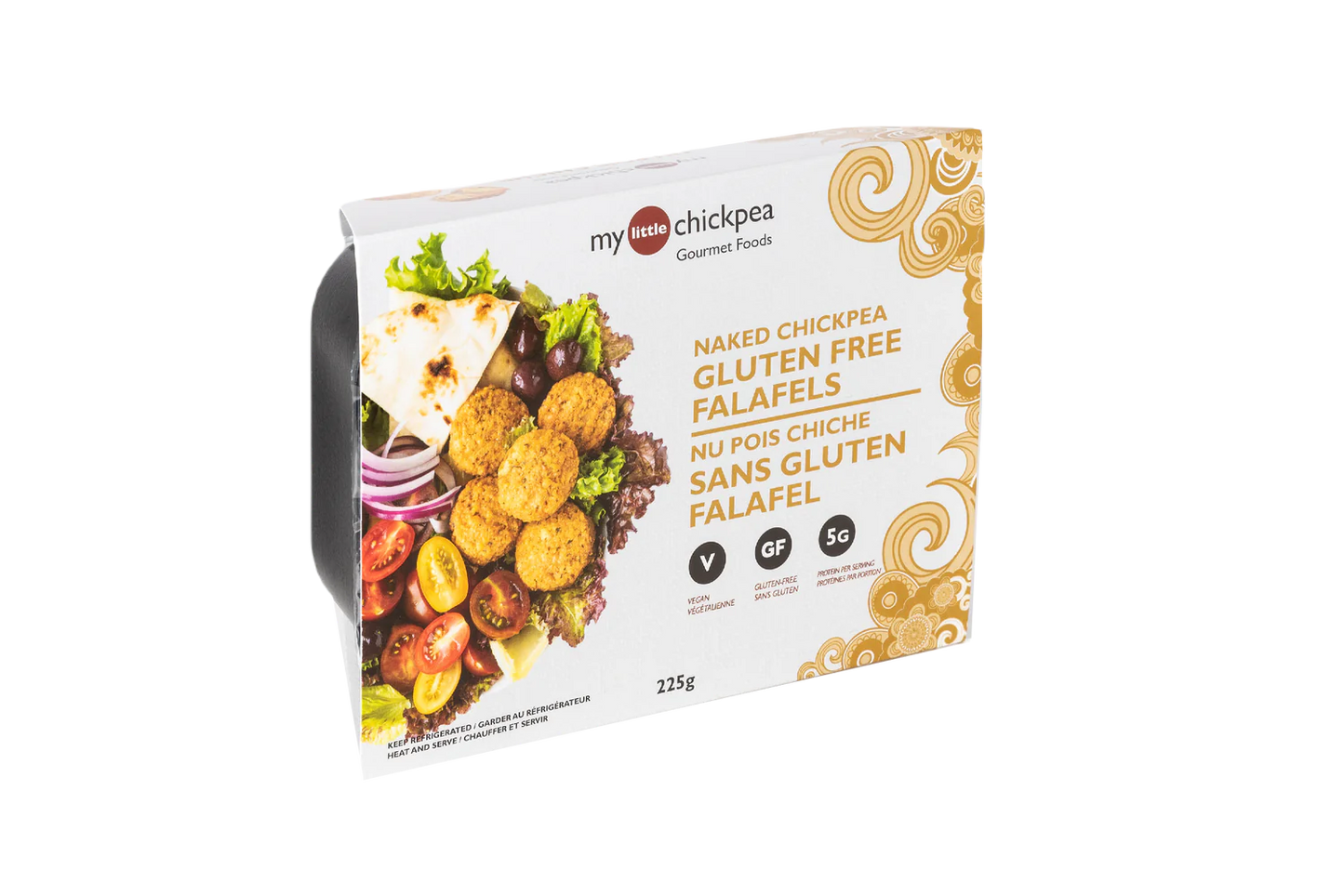 My Little Chickpea Naked Chickpea Gluten Free Falafels 225g